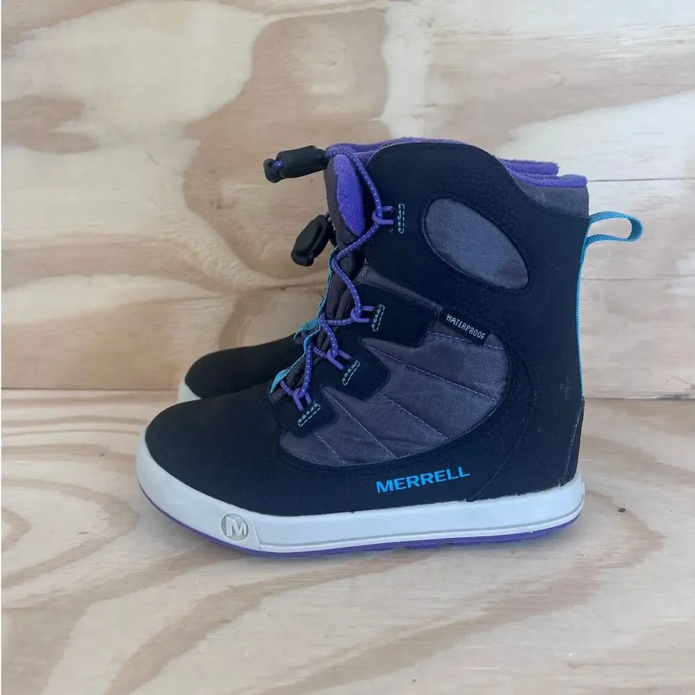 Merrell - Snow Bank 4.0 - Boots - Black - Toddler Kids - 12M - MK167148